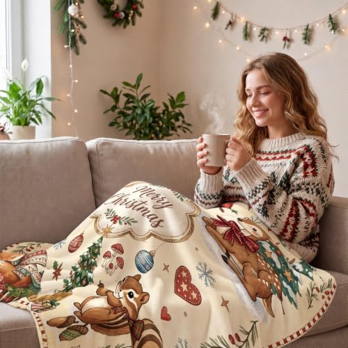 Christmas Blanket Gifts for Women Kids, 40"×60" - Image 4