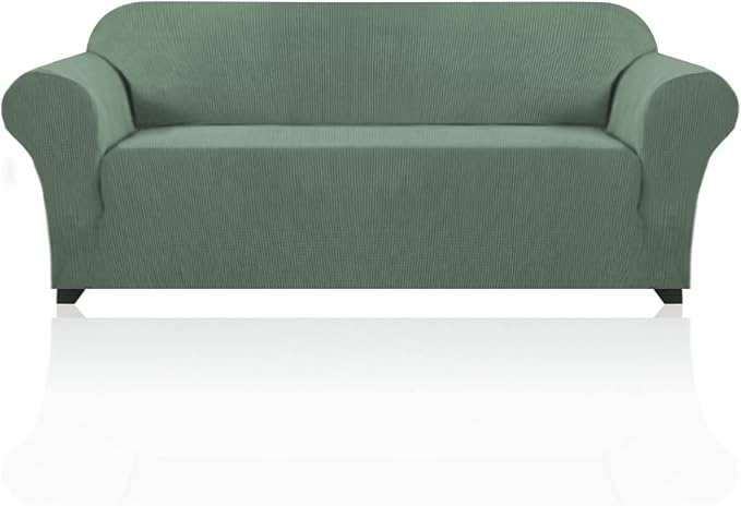 Couch Covers for 3 Cushion Couch Sofa Pet Friendly Extra Large Couch Cover for Oversized Sofa Washable Furniture Protector Fitted Sofa Slipcovers Stay in Place(XL Sofa, Loden Frost)