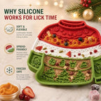 Christmas Lick Mat for Dogs, Puppies & Cats, 29 Suction Cups - Image 7