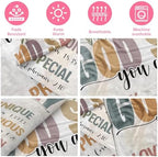 COMFAR Christian Gifts for Women Faith, Inspirational/Religious/Spiritual Gifts for Adults, Soft Throw Blankets for Women/Men, Personalized Blankets for Adults 40"x 50" - Image 4