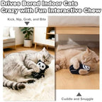 Retro Shaw Catnip Halloween Cat Toys, Goth Kitten Toy for Indoor Cats,4PCS - Image 2