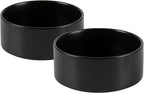 Havniva Ceramic Dog Bowls, 5.1” Dog Food and Water Bowl Set of 2 | Dog Food Bowl for Small Dogs, Food-Grade Ceramic, Dog Water Bowl with Non-Slip Rubber Base, Large Capacity, Dishwasher Safe