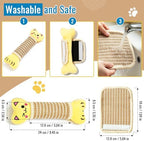 ENNOKEY Catnip Cat Toys Pillows for Indoor Kittens Kicker Chew, 9.45 Inches - Image 5