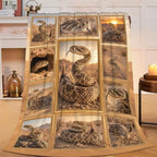 Rattlesnake Blanket, Reptile Snake Throw Gift for Adult Kid 60"X50" by Unknown