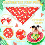 100 Pcs Summer Bandanas for Dog Bulk for Small Medium Pet Puppy Cat - Image 4