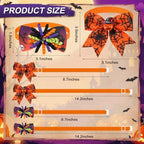 Huhumy 50 Pcs Halloween Dog Bow Ties Thanksgiving Dog Collars Bulk - Image 2