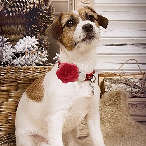 PET SHOW 50pcs Pack Dog Collar Flowers and Bows Random Assortment Blind Bag for Boy Girl Small Medium Large Dogs Cats Rabbits Flowers Slide on Collars Harness Costume Grooming Accessories Male Female - Image 7