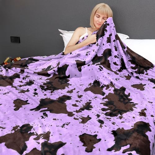 Queen Size Fleece Blanket for Bed, 90x90inches - Image 3