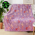 Butterfly Blanket for Women/Girls, Butterfly Gifts for Women Adults, Cute Blankets for Teen Girls, Personalized Blankets for Adults/Kids,Soft Fleece Blanket and Throw,Birthday 40"x 50" by COMFAR
