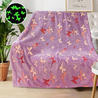 Butterfly Blanket for Women/Girls, Butterfly Gifts for Women Adults, Cute Blankets for Teen Girls, Personalized Blankets for Adults/Kids,Soft Fleece Blanket and Throw,Birthday 50"x 60" by COMFAR