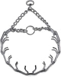 Herm Sprenger Prong Dog Training Collar, 3.2mm x 23in Medium, Ultra-Plus Chrome Plated Steel Pet Pinch Collar No-Pull Collar for Dogs Anti Pull Training Collar Made in Germany