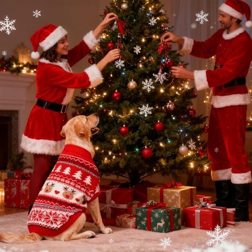 Christmas Matching Dog and Owner Outfits Sweater Clothes,Pet 4XL - Image 6