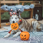 PUPTECK Halloween Dog Squeaky Chew Toys 3 Pack - Image 7