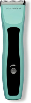 Cordless Pet Trimmer for Dogs & Cats – Rechargeable Grooming Clipper with Detachable Metal Blade, Low-Noise Motor, Supports Optional Blade Lengths (Parent) (Green, Single)