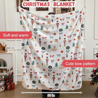 Christmas Nutcracker Throw Blanket Nutcracker Ballet Gifts 50 x 60 Inches - Image 2