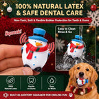 12 Pcs Christmas Latex Squeaky Dog Toy, Soft Rubber Dog Chew Toy - Image 3