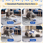 CiyvoLyeen Plush Hanukkah Catnip Toys for Indoor Cats 6 Pack - Image 4