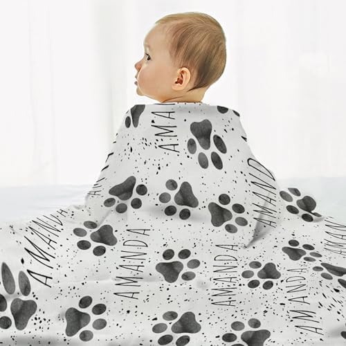 Personalized Dogs Name Blanket, Custom Dog Name Truck Blankets, Gift for Girls Personalized Dogs Name Lover, 50"x60" Soft Lightweight Plush Throw Blanket for Couch Bed Sofa Decoration - Image 5