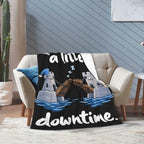 Sleepy Drawbridge Blanket Throw Gift for Girls Women 80"X60" - Image 2