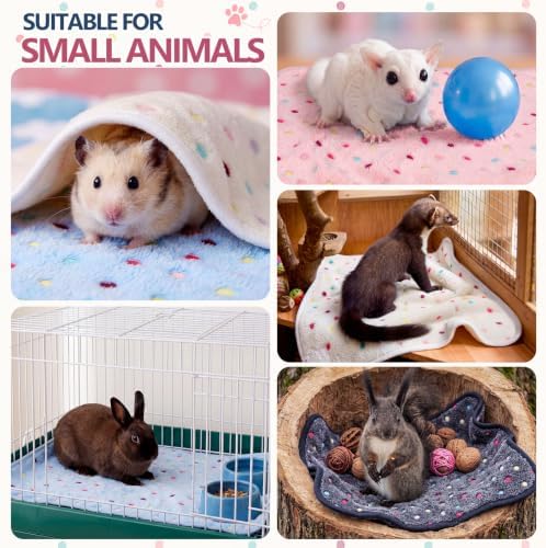 Tatuo 4 Pcs Fleece Dog Blanket for Puppy Cat, Multicolor, 24 x 16 in, Dot - Image 6