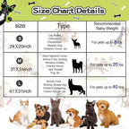 Rezutan Blanket for Large Dogs & Cats Soft Reversible Fleece 40"x31" - Image 6