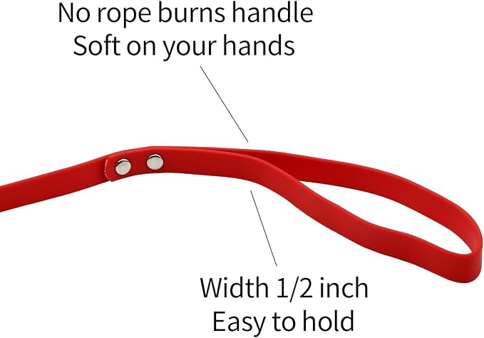 Waterproof Long Dog Leash Recall Training Lead 5 10 16 30 50 Foot for Large Medium Small Dogs Outdoor Training Walking Playing and Camping