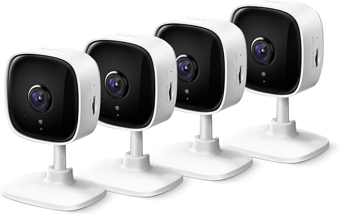 Tapo 2K Indoor Security Camera, Baby Monitor, Dog Camera, Wired, C110P4 | Motion Detection, 2-Way Audio Siren, Night Vision, Cloud & SD Card Storage(Up to 512GB), Works w/Alexa & Google Assistant
