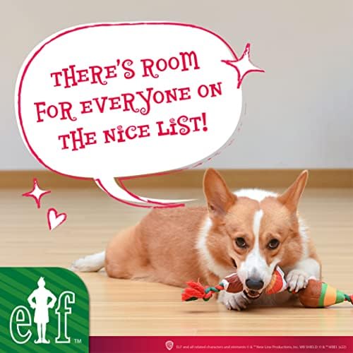 Elf Holiday Buddy Candy and Maple Syrup Rope Dog Toy, 15 Inch - Image 2