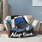 Sleepy Hockey Blanket Throw Gift for Girls Women 80"X60" - Image 2