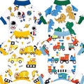 XPUDAC 4 Pack Dog Pajamas Soft Puppy Pjs Boy Dog Clothes for Small Dogs, XS by XPUDAC
