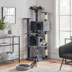 Yaheetech 70in Multi-Level Sturdy Cat Tree, Condo, Sisal Scratching Posts - Image 2