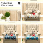 Rezutan Small Dog Blanket, Soft Puppy & Cat Flannel 3 Pack, 23"x16" - Image 5