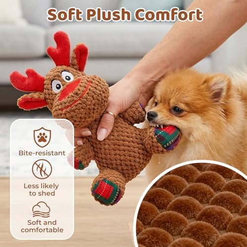 Christmas Dog Toys for Small & Medium Dogs - Keep Them Busy - Image 3