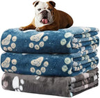 Rezutan Dog Blanket for Medium Dogs 3 Pack Premium Soft Puppy & Cat by Rezutan
