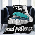 Sleepy Stapler Blanket Throw Gift for Girls Women 60"X50" by Unknown