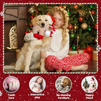 Dog Christmas Toys Plush Chew Toys for Dogs, Funny Reindeer Squeaky Dog Toy - Image 4