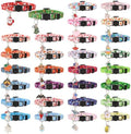 30Pcs Holiday Cat Collars Breakaway Halloween Cat Collars with Bell by Guiqulai