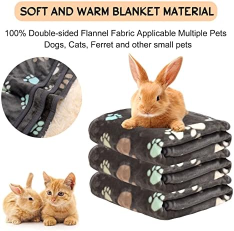 Rezutan 3 Pack Premium Soft Dog Blanket for Medium Dogs Puppy & Cat - Image 6