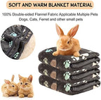 Rezutan 3 Pack Premium Soft Dog Blanket for Medium Dogs Puppy & Cat - Image 6