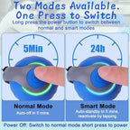 BABORUI Interactive Cat Toy Ball - Automatic Interactive Cat Toys for Indoor Cats with 3 Tails, 2 Speeds Rechargeable Cat Enrichment Toys for Small/Medium/Large Cats to Keep Them Busy(Blue) - Image 3