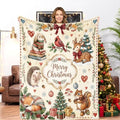Christmas Blanket Gifts for Women Kids, 40"×60" by AISDE