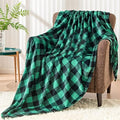 BEDELITE Buffalo Plaid Flannel Fleece Throw Blanket for Couch by BEDELITE