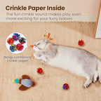 Potaroma Birds Cat Toys, 2 Pack Catnip Toys Soft Durable - Image 4