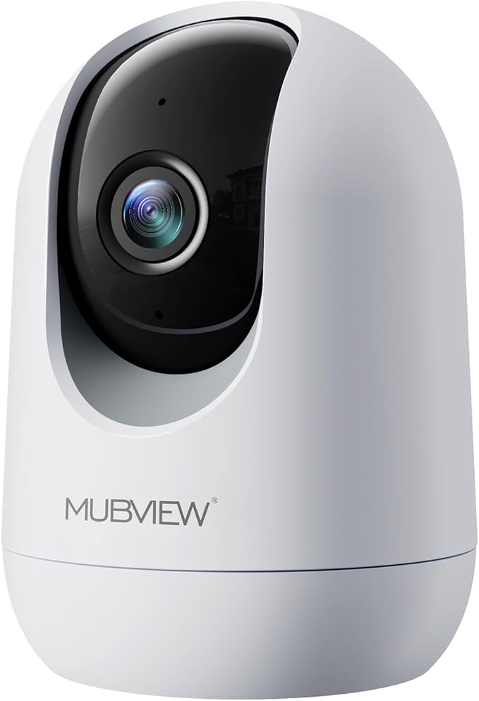 Indoor Security Camera 2K, Pet Camera with Phone App, WiFi Cameras for Home Security Camera for Dog/ Baby Monitor/Elder Pan Tilt, 5/2.4GHz, 24/7, 2-Way Talk, Human Detection, Motion Tracking, Cloud | Human Detection, Motion Tracking, 2-Way Talk, 24/7 W...