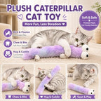 Ysenchan Cat Kicker Toy, Catnip Plush Toy for Indoor Cats, Interactive Play - Image 3