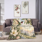 Hummingbird Blanket Christian Throw Stuff Gifts for Women 60"x50" - Image 6