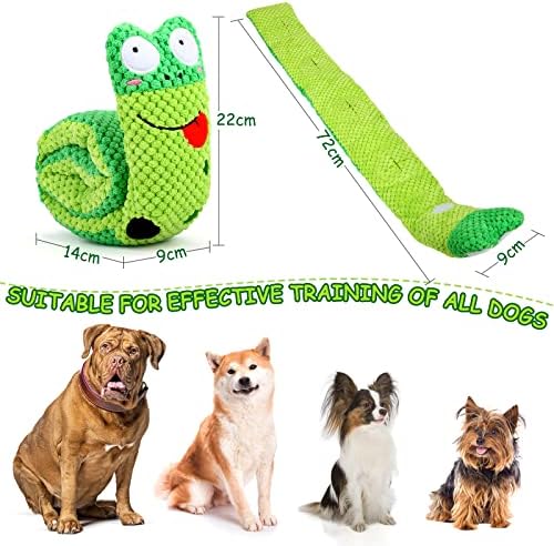 Letsmeet Squeaky Snuffle Dog Toy for Boredom Relief, Interactive Treat Puzzle Plush for Mental Stimulation & Foraging Training, Soft Chew Toy for Small Medium Dogs - Image 6