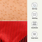 Red and Black Buffalo Plaid Dog Bed Mat for Large Dog Puppy Cat Kitten, Classical Lumberjack Plaid Ultra Soft Pet Bed Mattress for Crate with Anti-Slip Washable, 24 x 36 Inches - Image 4