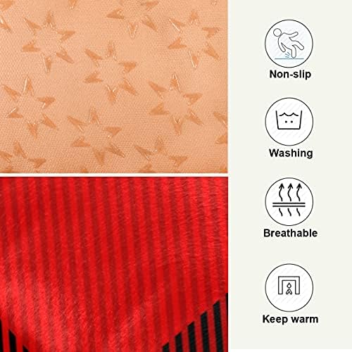 Red and Black Buffalo Plaid Dog Bed Mat for Small Dog Puppy Cat Kitten, Classical Lumberjack Plaid Ultra Soft Pet Bed Mattress for Crate with Anti-Slip Washable, 18 x 24 Inches - Image 4