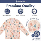 Spark Paws Christmas Matching Dog and Owner Pajama Top - Image 3